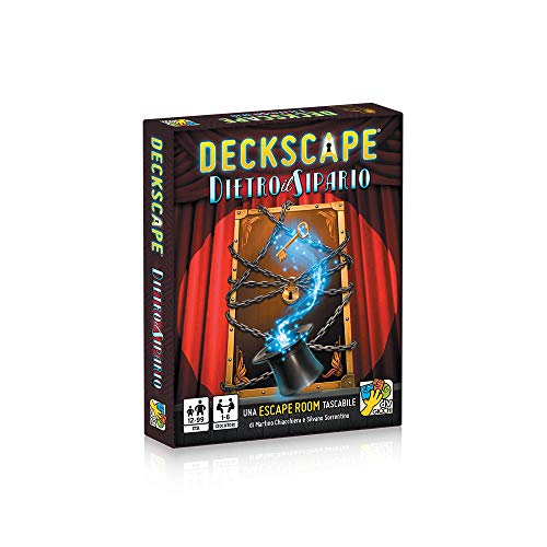 DV Spiele - Deckscape-Hinter der Sipario-EIN Escape Room Pocket - Italienische Edition, Mehrfarbig, DVG5703 von dV Giochi
