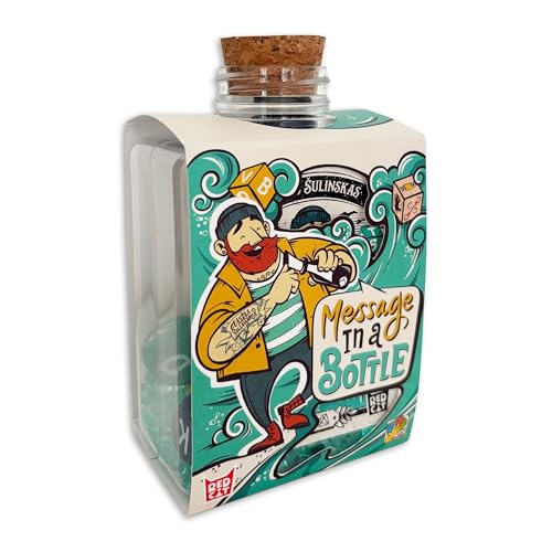 Message in a Bottle, Brettspiel, 2-6 Spieler, ab 8 Jahren von dV Giochi