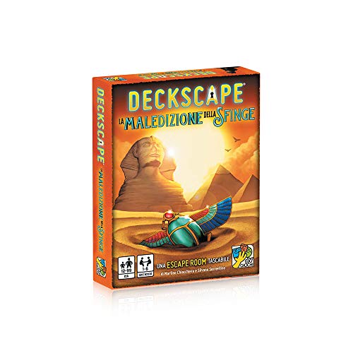 dVGiochi- Deckscape-Die Shinge-UNA Escape Room Italienische Edition, DVG5709 von dV Giochi