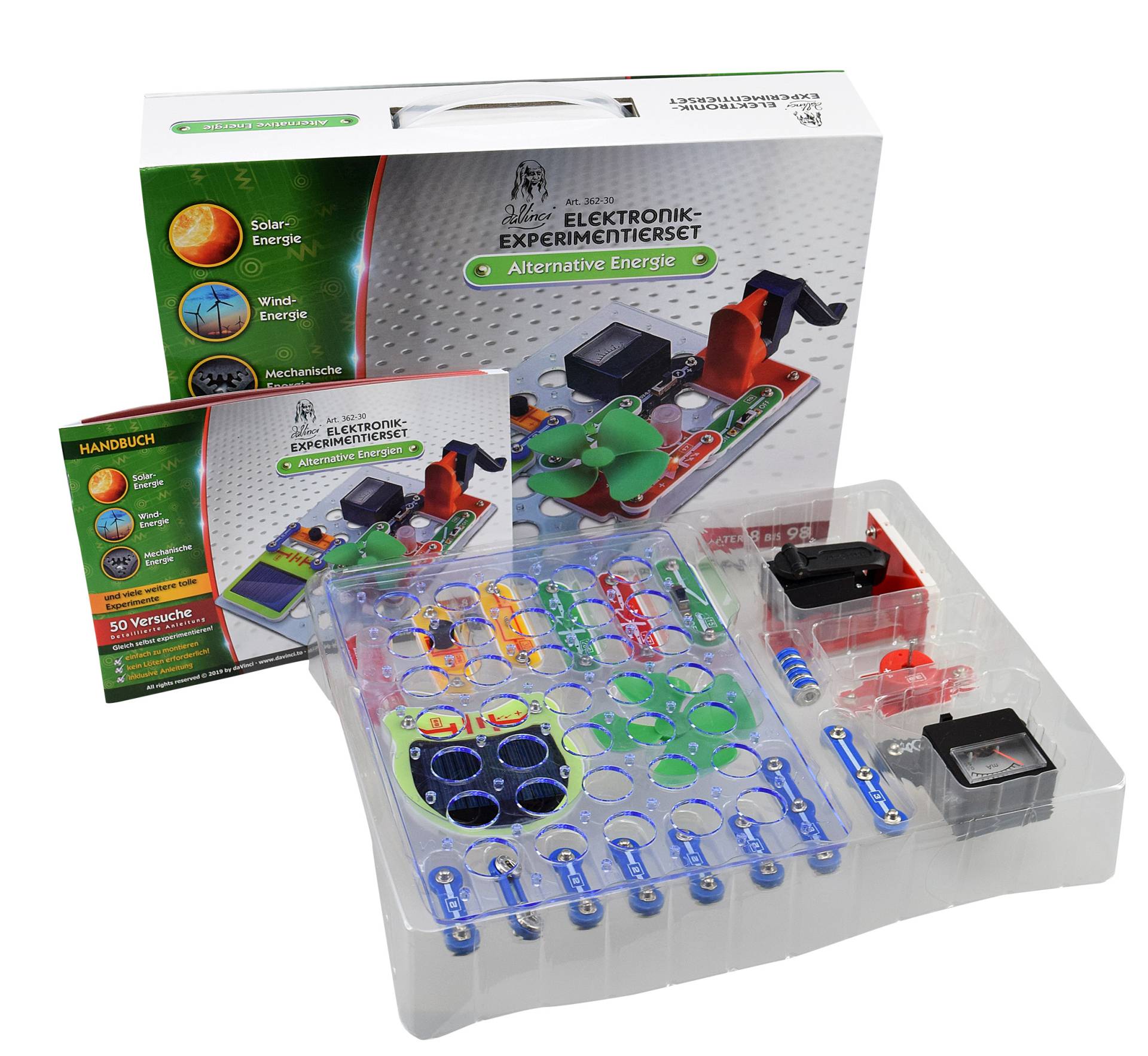 Elektronik Experimentierset - Alternative Energien Elektronik Experimentierset - Alternative Energien von daVinci