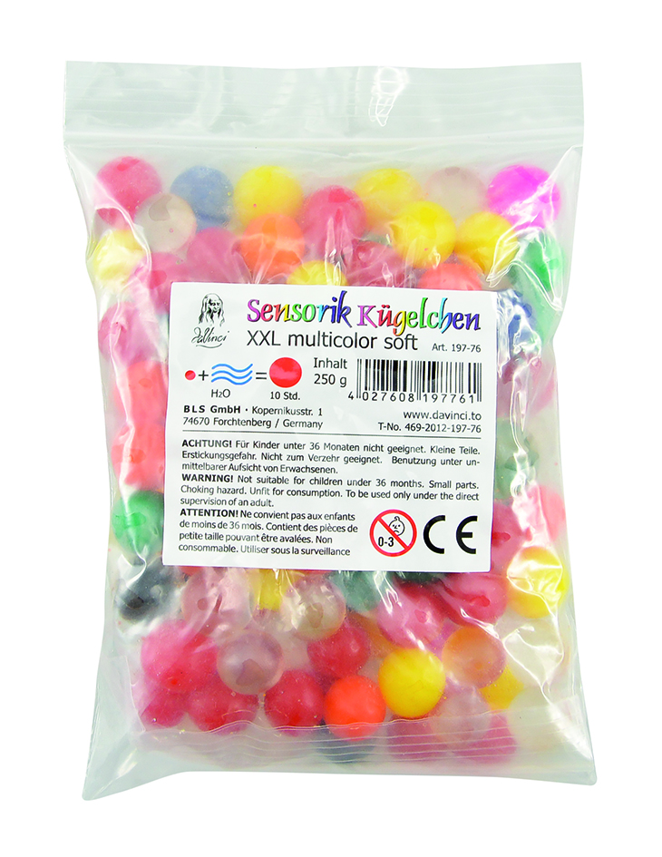 Sensorik Wasserperlen XXL Soft - Multicolor Sensorik Wasserperlen XXL Soft - Multicolor von daVinci