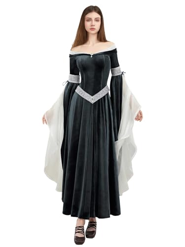 daizbella Mittelalter Renaissance Kleid Elf Kleidung Rretro Kleid Kleid mit Chiffon Ärmeln daizbella Mittelalter Renaissance Kleid Elf Kleidung Rretro Kleid Kleid mit Chiffon Ärmeln von daizbella