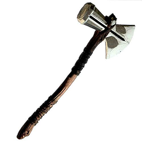 damdos Halloween Cosplay Prop 72cm Thor's Axe Hammer PU Foam Thor Storm Breaker Battlee Axe Brithdays Gift von damdos