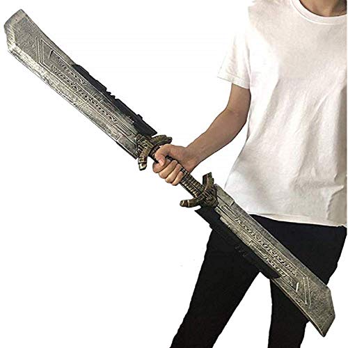 damdos Halloween Prop Thanos Sword Cosplay Props 42.5 inch Thanos Double Edged Sword PU Foam Birthday Gifts damdos Halloween Prop Thanos Sword Cosplay Props 42.5 inch Thanos Double Edged Sword PU Foam Birthday Gifts von damdos