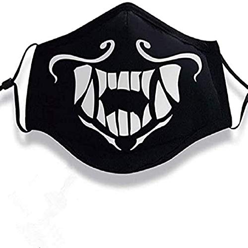 damdos for K/DA Akali Mask Assassin K-DA Cosplay Props S8 Face Mask Night Lights Luminous Gifts Black damdos for K/DA Akali Mask Assassin K-DA Cosplay Props S8 Face Mask Night Lights Luminous Gifts Black von damdos