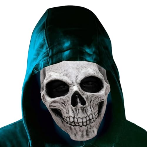 dancepandas Horror Halloween Maske Totenkopf, Skelett Gruselige Halloween Masken für Erwachsene und Kinder, Cosplay-Party-Maske,Halloween Deko von dancepandas