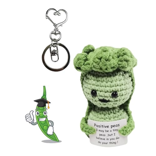 dancepandas Pocket Hug Positive Potato, Emotional Support Pickle Positive Geschenke Mini-Plüsch Figuren Lustige Positive Erbsen für Kollegen Freundin Freund dancepandas Pocket Hug Positive Potato, Emotional Support Pickle Positive Geschenke Mini-Plüsch Figuren Lustige Positive Erbsen für Kollegen Freundin Freund von dancepandas