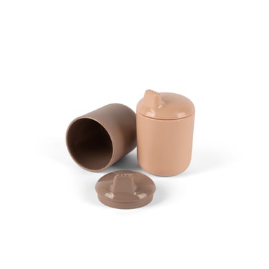dantoy TINY BIO Schnabeltassen Set, sandfarben/braun dantoy TINY BIO Schnabeltassen Set, sandfarben/braun von dantoy