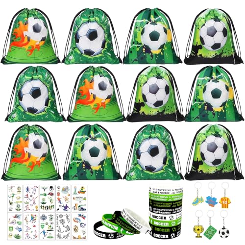 dashfor 46pcs Fußball Party Mitgebsel Kinder mit Fußball Armbänder, Fußball Schlüsselanhänger, Fußball Tattoos Aufkleber, Fußball Kordelzug Tasche, Fußball Give Aways Kindergeburtstag Kinder dashfor 46pcs Fußball Party Mitgebsel Kinder mit Fußball Armbänder, Fußball Schlüsselanhänger, Fußball Tattoos Aufkleber, Fußball Kordelzug Tasche, Fußball Give Aways Kindergeburtstag Kinder von dashfor