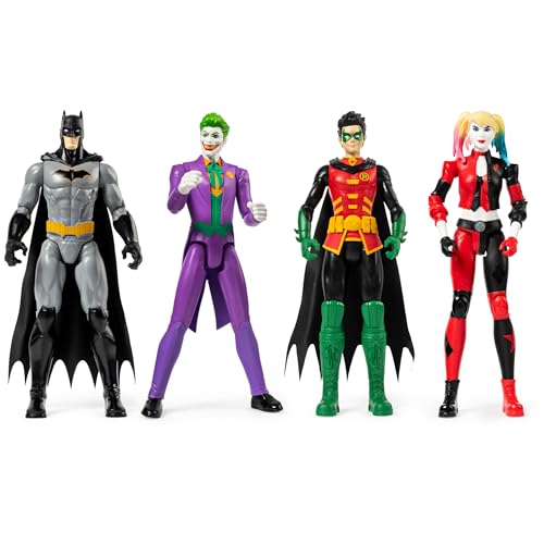 DC Batman 30cm Actionfiguren-4er Set bestehend aus Batman, Robin, Copperhead und Talon von DC
