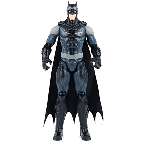 dc comics | Batman | Batman Figur im Maßstab 30 cm mit Blauer Kampfrüstung, Umhang, Nachtsicht Brille und 11 Gelenkpunkte - Spielzeug für Jungen und Mädchen ab 3 Jahren von DC Comics
