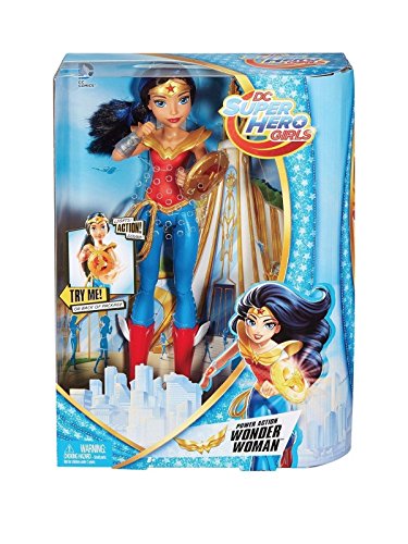 DC Super Hero Girls 30 cm Power Action Wonder Woman™ Puppe. von Mattel