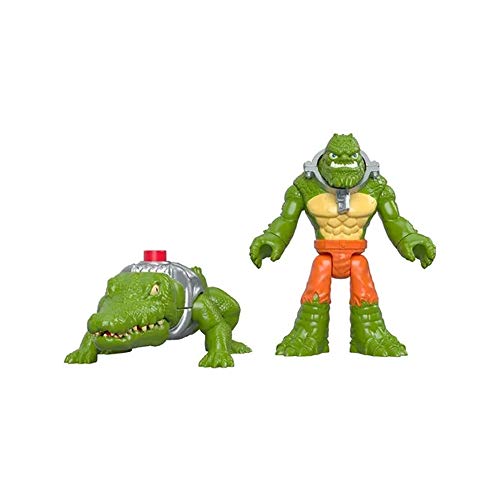 Mattel – GBL89 – Fisher-Price – Imaginext DC Super Friends – K. Croc & Crocodile von DC SUPER FRIENDS