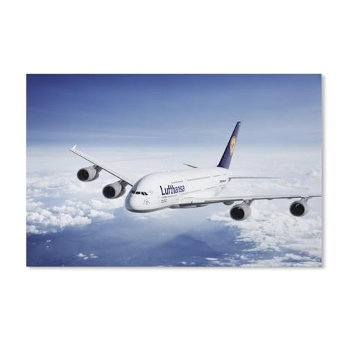 1000 Puzzles Für Erwachsene，Airbus-Flugzeug，Freizeit Unterhaltung Kinder Spielzeug Zuhause Dekoration Art（52x38cm）-25 von dcobs