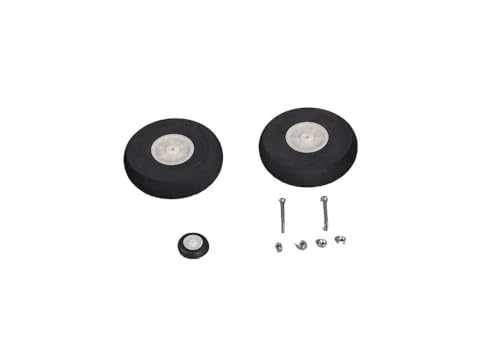 ddHaKX 1220 mm Trainer Teile Propeller Spinner Motor Shaft Mount Board Landewerk ESC RC Flugzeug Modell Flugzeug (Reifenset V1-V4) von ddHaKX