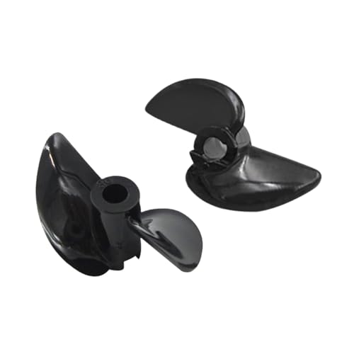 ddHaKX 2 x Ruderschwanzpropeller für FT011-Steuerung, RC-Boot-Ersatzteile (2 x 30 x 3 mm) von ddHaKX