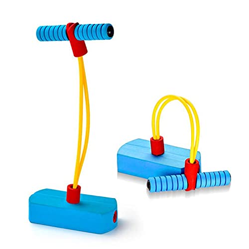 deAO Hochelastischer Schaumspannschlauch Jumper für Kinder und Erwachsene mit Quietsche und elastischem Seil - tolles Geschenk! von deAO