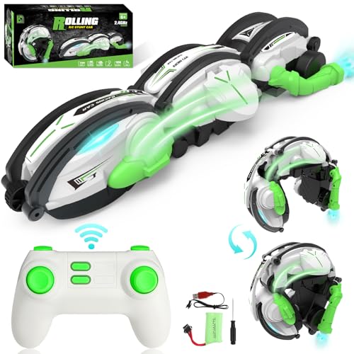 deAO Kinder-Fernsteuerung Autos, 360° Drehfahrzeug, Transformator Ferngesteuertes Auto Spielzeug für Kinder, Transformierbares Spielzeug-Rennauto für Jungs Mädchen Geschenke deAO Kinder-Fernsteuerung Autos, 360° Drehfahrzeug, Transformator Ferngesteuertes Auto Spielzeug für Kinder, Transformierbares Spielzeug-Rennauto für Jungs Mädchen Geschenke von deAO