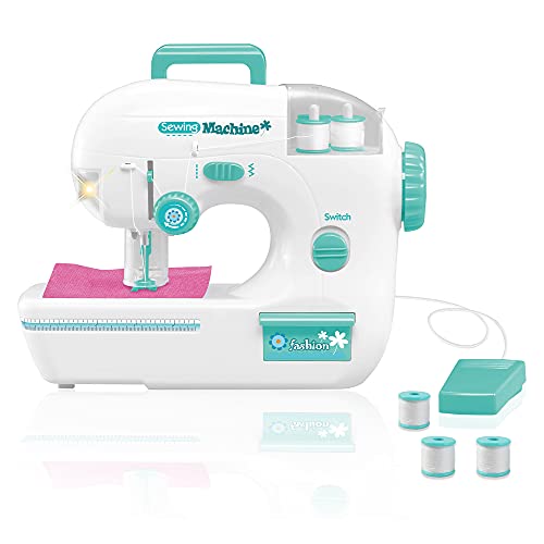 deAO Realistische Meine erste Nähmaschine für Kinder mit Licht-, Kontrollfunktion und Zubehör im Lieferumfang enthalten deAO Realistische Meine erste Nähmaschine für Kinder mit Licht-, Kontrollfunktion und Zubehör im Lieferumfang enthalten von deAO