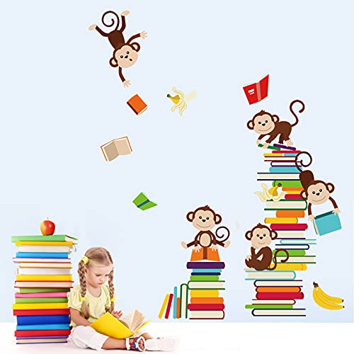 decalmile Wandtattoo Affen Wandsticker Tiere Kinderzimmer Wandaufkleber Babyzimmer Klassenzimmer Lesezimmer Schlafzimmer Wanddeko decalmile Wandtattoo Affen Wandsticker Tiere Kinderzimmer Wandaufkleber Babyzimmer Klassenzimmer Lesezimmer Schlafzimmer Wanddeko von decalmile