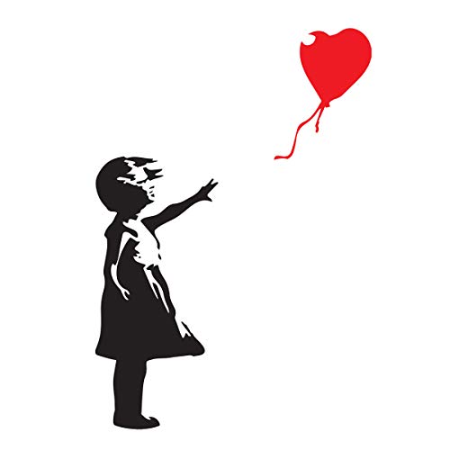 decorsfuk.co Banksy Mädchen mit Ballon | Wanddekoration, Graffiti, selbstklebend, aus Vinyl, Urban Art, Fenster, Auto, Laptop, selbstklebend – klein – 13 x 9 cm decorsfuk.co Banksy Mädchen mit Ballon | Wanddekoration, Graffiti, selbstklebend, aus Vinyl, Urban Art, Fenster, Auto, Laptop, selbstklebend – klein – 13 x 9 cm von decorsfuk.co