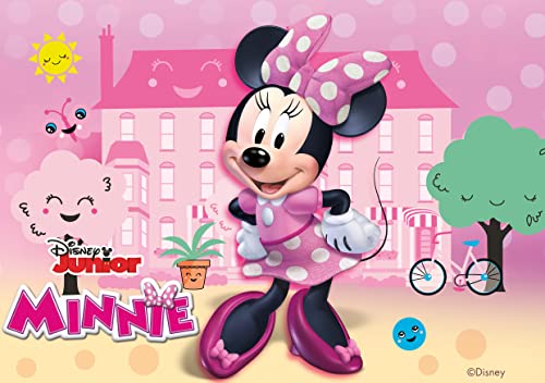 Dekora, Disney Minnie Maus Tortendeko, Essbares Kuchendekoration für Geburtstags, Minnie -Torte, Kindergeburtstag, Geburtstagsdeko A5 Dekora, Disney Minnie Maus Tortendeko, Essbares Kuchendekoration für Geburtstags, Minnie -Torte, Kindergeburtstag, Geburtstagsdeko A5 von dekora