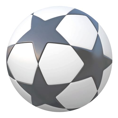 Dekora, Fußball Tortenaufleger, Essbares Blatt für Geburtstagstortendekoration, Design für Geburtstagstorten, Essbare Scheibe 20 CM von dekora