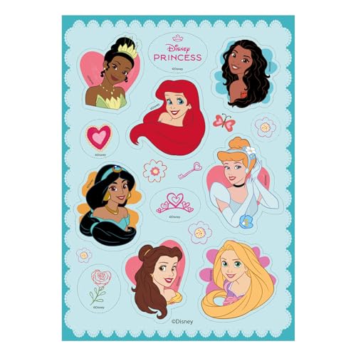 Dekora, Essbarer Disney-Prinzessinnen zum Ausschneiden Tortenaufleger, Dekoration für Kindergeburtstage, Dekoration für Kuchen, Cupcake oder Waffelplätzchen, A5 Dekora, Essbarer Disney-Prinzessinnen zum Ausschneiden Tortenaufleger, Dekoration für Kindergeburtstage, Dekoration für Kuchen, Cupcake oder Waffelplätzchen, A5 von dekora