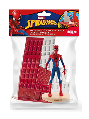 Dekora, Geburtstag Spiderman Set, Marvel Tortenaufsatz, 3 Stück Tortendeko Spielzeug, Die Spiderman Kuchendekoration Dekora, Geburtstag Spiderman Set, Marvel Tortenaufsatz, 3 Stück Tortendeko Spielzeug, Die Spiderman Kuchendekoration von dekora