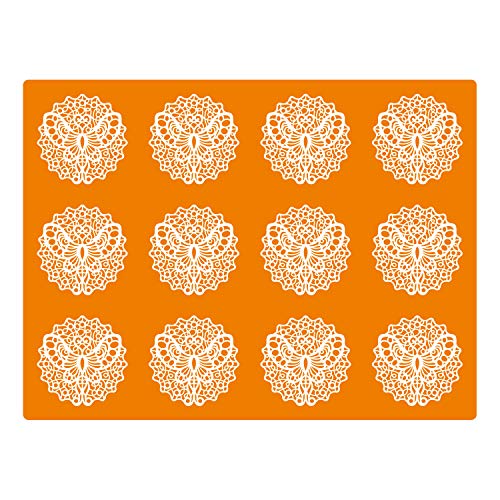 Dekora - 526136 Tortendeko Sweet Lace Schmetterlinge Silikonmatte für Essbare Tortenspitze - 30 x 40 cm von dekora