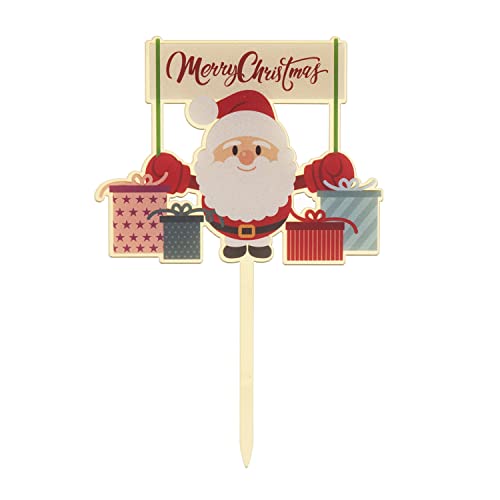 Dekora - Backdekoration Cake Topper | Tortendekoration Weihnachten für Kuchen, Torten und andere Desserts | Weihnachtsmann Figur 16 cm Dekora - Backdekoration Cake Topper | Tortendekoration Weihnachten für Kuchen, Torten und andere Desserts | Weihnachtsmann Figur 16 cm von dekora