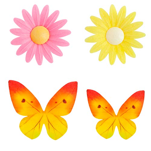 Dekora - Essbare Blüten aus Esspapier zur Tortendeko, Cupcakes oder jeden anderen Dessert|aus Reispapier| Dekora - Essbare Blüten aus Esspapier zur Tortendeko, Cupcakes oder jeden anderen Dessert|aus Reispapier| von dekora