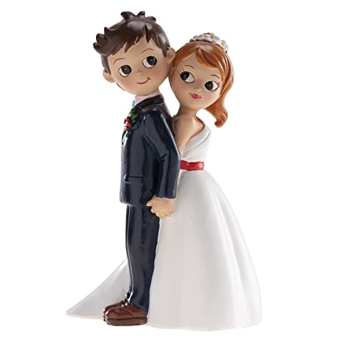 dekora - Hochzeitsdeko | Brautpaar Figuren Torte Hochzeitsdekoration - Hochzeitspaar mit dem Rücken zueinander dekora - Hochzeitsdeko | Brautpaar Figuren Torte Hochzeitsdekoration - Hochzeitspaar mit dem Rücken zueinander von dekora