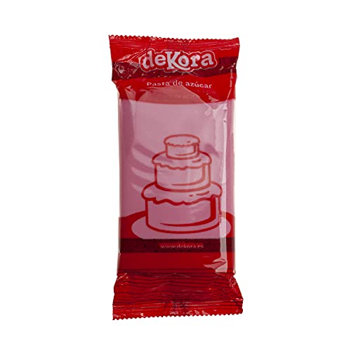 Dekora - Kuchendeko Fondant Rosa - Tortenfondant Zuckerpaste für Torten und Cupcakes - Rollfondant für die Herstellung aller Arten von Dekorationen - Einfaches Formen - 250 g Dekora - Kuchendeko Fondant Rosa - Tortenfondant Zuckerpaste für Torten und Cupcakes - Rollfondant für die Herstellung aller Arten von Dekorationen - Einfaches Formen - 250 g von dekora