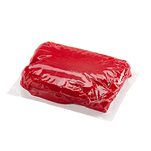 Dekora - Kuchendeko Fondant Rot - Tortenfondant Zuckerpaste für Torten und Cupcakes - Rollfondant für die Herstellung aller Arten von Dekorationen - Einfaches Formen - 1 kg Dekora - Kuchendeko Fondant Rot - Tortenfondant Zuckerpaste für Torten und Cupcakes - Rollfondant für die Herstellung aller Arten von Dekorationen - Einfaches Formen - 1 kg von dekora