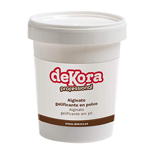 Dekora - Lebensmittel Zusatzstoff Alginat Pulver - 400 g von dekora