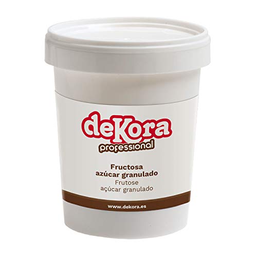 Dekora - Lebensmittel Zusatzstoff Fruktose Granulat - 400 g von dekora