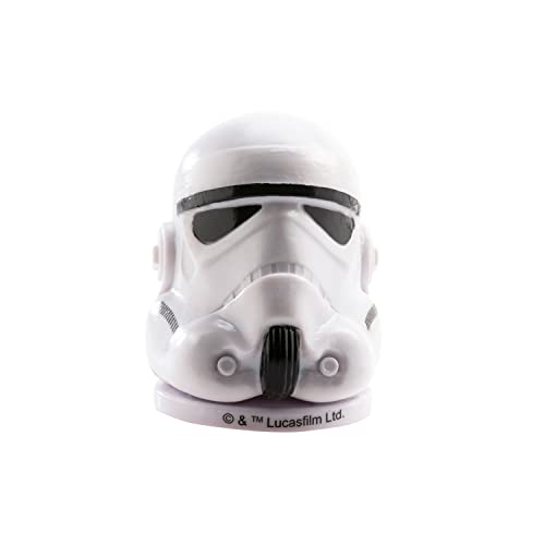 Dekora - Tortendeko Geburtstag Cake Topper | Torten Deko Geburtstag Star Wars Stormtrooper Figur für Torte - Torten Zubehör aus PVC - 6,5 cm von dekora