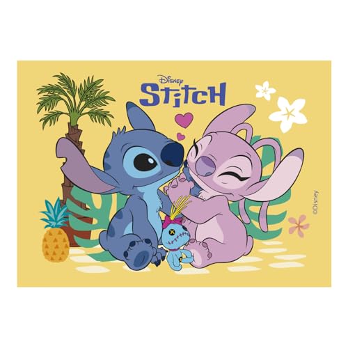dekora - Tortendekoration für Kindergeburtstage - Cake Topper Stitch 21 x 8 cm - Rechteckige Essbare Papierfolie für Torten - Glutenfrei, Laktosefrei - Für Vegetarier Geeignet dekora - Tortendekoration für Kindergeburtstage - Cake Topper Stitch 21 x 8 cm - Rechteckige Essbare Papierfolie für Torten - Glutenfrei, Laktosefrei - Für Vegetarier Geeignet von dekora