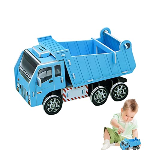 delr 3D-Puzzle aus Papier, 3D-Puzzle, Cartoon-Puzzle für Kinder im Vorschulalter, Spielzeug, Wissenschaft, Bauspielzeug, Modellspielzeug von delr