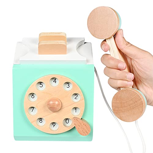 delr Babytelefon | Retro-Telefon | House Phone für Kinder Green Add Vintage Flavor zum Üben von mündlichen Fähigkeiten und Kommunikation mit Kindern im Alter delr Babytelefon | Retro-Telefon | House Phone für Kinder Green Add Vintage Flavor zum Üben von mündlichen Fähigkeiten und Kommunikation mit Kindern im Alter von delr