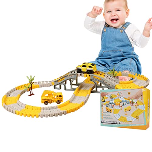 delr Elektrischer Zug | Modell Batteriebetriebener Zug - Der elektrische Zug folgt dem Spielzeug für kleine Kinder, das pädagogische Auto der Spielzeugbahn für Geburtstagsgeschenke von delr
