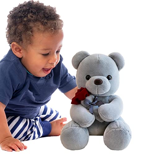 delr Gefüllter Valentinstag Bär | Teddybär 25/40 cm mit rosa Plüsch, Plüschpuppe für Valentinstagsgeschenke Freund Freundin, Niedliche Heimdekoration delr Gefüllter Valentinstag Bär | Teddybär 25/40 cm mit rosa Plüsch, Plüschpuppe für Valentinstagsgeschenke Freund Freundin, Niedliche Heimdekoration von delr