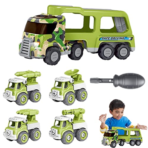 delr Konstruktion, Fahrzeug und Go für Kleinkinder, Lernspiel, kleine Autos mit sehr coolen Klängen und Lichtern, Geschenk für Kinder von delr