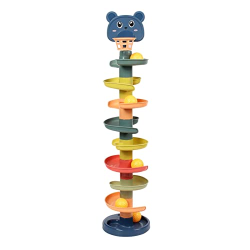 delr Kugeln für Kleinkinder, rotierendes Lernspielzeug, Drop and Go-Spielzeug, frühes Lernspielzeug, Geburtstagsgeschenk für Babys und Kleinkinder von delr