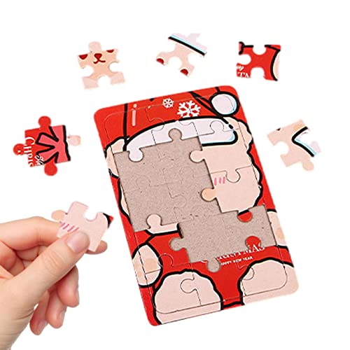 delr Papier für Kinder, Puzzle für Kleinkinder, interaktives Spiel für Kinder und Eltern (1 Box/2 Teile) für Familie, Babys, und Mädchen von delr