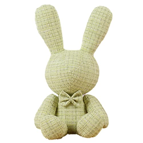 delr Plüsch-Hasenpuppe | Plüsch-Hasenpuppen für Mädchen, niedliche Plüschtiere, Babyspielzeug, Osterdekoration für Wohnzimmer, Schlafzimmer delr Plüsch-Hasenpuppe | Plüsch-Hasenpuppen für Mädchen, niedliche Plüschtiere, Babyspielzeug, Osterdekoration für Wohnzimmer, Schlafzimmer von delr