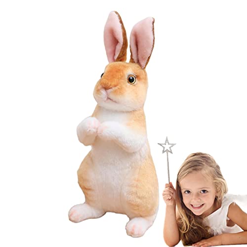 delr Plüschtier, Hase, sitzend und stehend, Osterspielzeug, Plüschtier, Kuscheltier für Dekoration delr Plüschtier, Hase, sitzend und stehend, Osterspielzeug, Plüschtier, Kuscheltier für Dekoration von delr