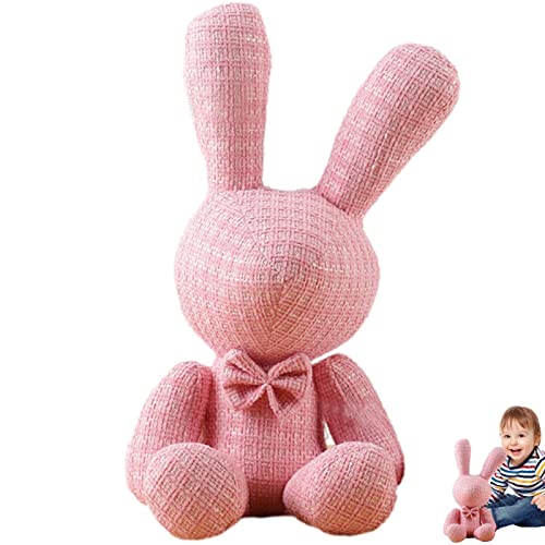 delr Plüschtiere, Kaninchen, Kaninchen, niedliche Plüschtiere, Spielzeug, Babydekoration, Osterdekoration für Wohnzimmer, Schlafzimmer, Büro, Sofa von delr