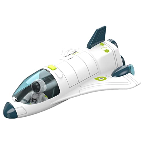 delr Raketenspielzeug | Raketenschiff Doppeltür-Design Raketenspielzeug,Rocket Ship Toys Space Shuttle Astronaut Figur Raumstation für Jungen 1-5 delr Raketenspielzeug | Raketenschiff Doppeltür-Design Raketenspielzeug,Rocket Ship Toys Space Shuttle Astronaut Figur Raumstation für Jungen 1-5 von delr